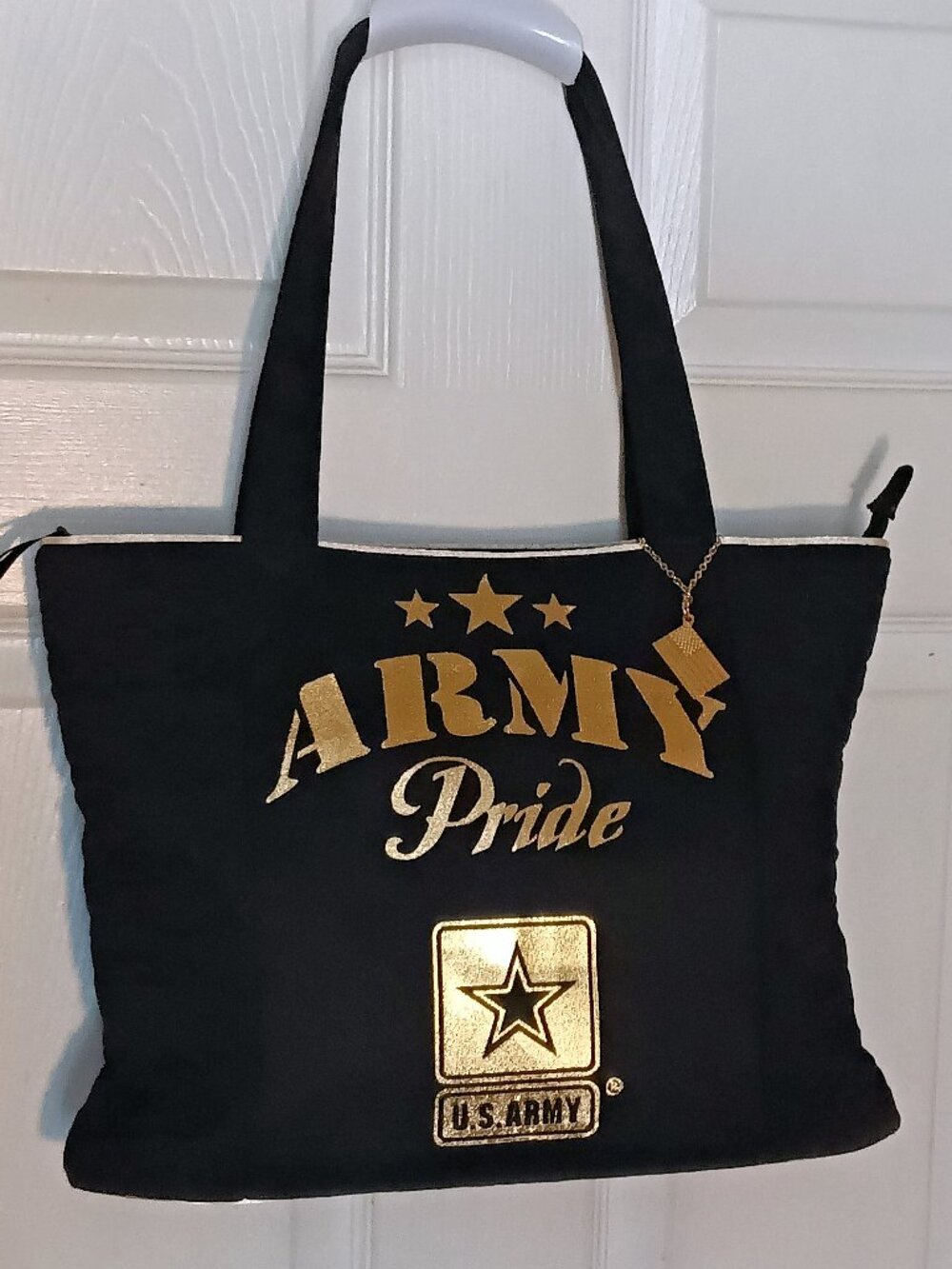 Army Pride Quilted Tote